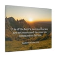 thumbnail image 2 of Scripture Walls The Lord's Mercies Lamentations 3:22 Bible Verse Canvas Christian Wall Art Ready to Hang Unframed, 2 of 17