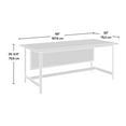 thumbnail image 2 of Sauder Briarbrook Transitional Executive Desk, Barrel Oak Finish, 2 of 10