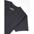 thumbnail image 3 of Billabong boys Loose Fit Short Sleeve Rashguard Rash Guard Shirt, All Day Wave Black, Large US, 3 of 3