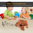 thumbnail image 2 of Labymos 4 Inches Small Frog Guiro Rasp Frog Sound Maker Solid Wood Material Musical Percussion Instrument Educational Instrument Tool with Wooden Stick, 2 of 8