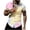 01 Yellow 2, variant on Awdenio Mens T-shirts Hawaiian Shirt Button Down Tie Dye Casual Short Sleeve Summer Beach Shirts