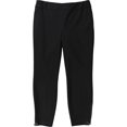 thumbnail image 1 of Alfani Pantalones cortos casuales con cremallera en el tobillo para mujer, negro, 4 cortos, 1 of 2