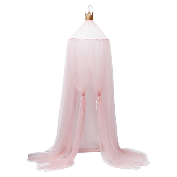 YOPTOP Bed for Kids Room Didihou Yarn Play Tent Bedding for Kids Playing Reading with Children Lace Dome Netting Curtains Baby Boys and Girls Games House (pink)