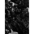 thumbnail image 2 of Design Fabrikken 24x32 White Modern Wood Framed Museum Art Print Titled - Black Rock, 2 of 4