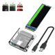 thumbnail image 5 of Caja adaptadora M.2 a USB 3,0, caja HDD 2230 2242 2260 2280mm lector de carcasa Key Disk 5Gbps carcasa chasis para Transparente CUTICAT Carcasa del adaptador de lector, 5 of 7