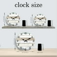 thumbnail image 3 of Wall Clock Battery Operated 16 Inch Farmhouse Wood Wall Clocks Silent Non Ticking Decorative for Kitchen Living Room Bedroom, 3 of 6