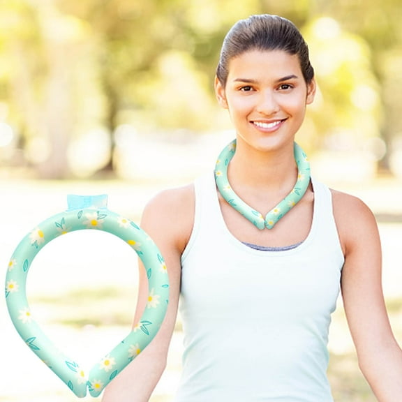 Bilqis Ice Collar,Neck Cooling Tube | Wearable Cooling Neck Wraps for Summer Heat I Hands Free Cold Pack | Reusable Neck Coole