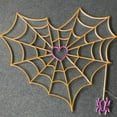 thumbnail image 3 of Handmadetneonsign Spider Web Neon Sign, Halloween Neon Wall Art Decor, Halloween Room Wall Decor, 3 of 5