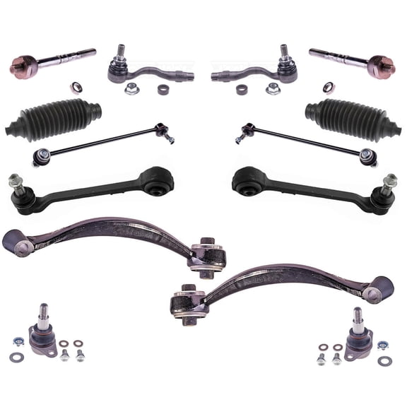 Front Lower Forward Control Arms Bushings & Ball Joints for Bmw X3 2011-2017 14p
