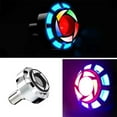 thumbnail image 1 of YSABOXY Angel Eye Flash Motorcycle Headlight Tail Brake Rear LED Motorbike, 1 of 1