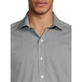 Men's Slim Fit Gingham Dress Shirt