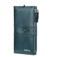 thumbnail image 4 of Cartera con hebilla larga para mujer, multifunción, moderna, para teléfono móvil, monedero con cremallera, 4 of 5