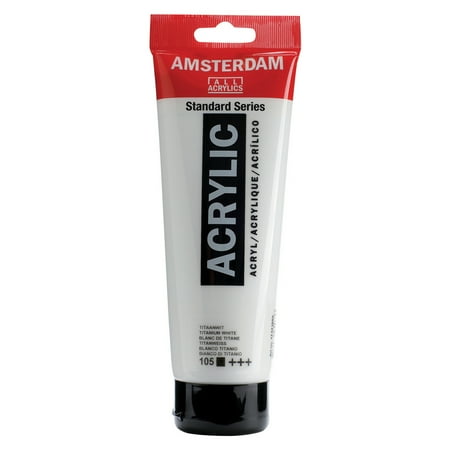 - Amsterdam Standard Acrylics, 250ml, Titanium White
