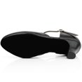 thumbnail image 5 of Tacones De Baile De Salón De Salsa Latina Con Correa En T Para Mujer Zapatos De Personaje Negros Zapatos De Tacón Para Vestido De Novia (7 / Negro), 5 of 5