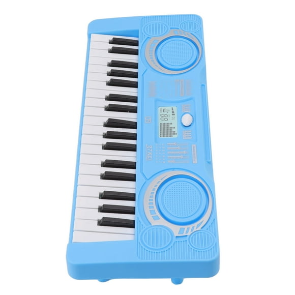 Kids Piano Keyboard Toy Keyboard Piano Toy Kids Piano Toy Kid Keyboard Piano Toy 37 Keys Improve Hand Eye Coordination Music Educational Instrument Blue