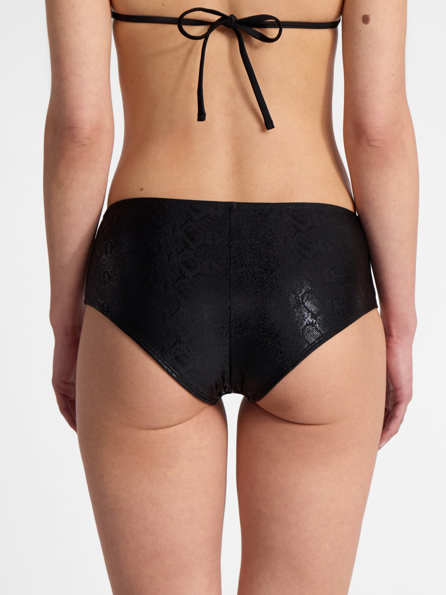 No Boundaries Boyshort Hipster Bikini Bottoms, Women’s