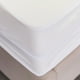 thumbnail image 1 of Funda Protectora de Colchón Perfecl Sábana Acolchada Cierre de Cremallera Blanco 140x200cm, 1 of 8