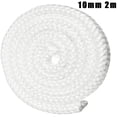thumbnail image 2 of Luckyn 10mm Fiberglass Stove Fire Rope Furnace Door Firedoor Rope,Hightemperature Fireproof Sealing Rope,Wood Burning Stove 2m Length Log Burner Door Seal, 2 of 7