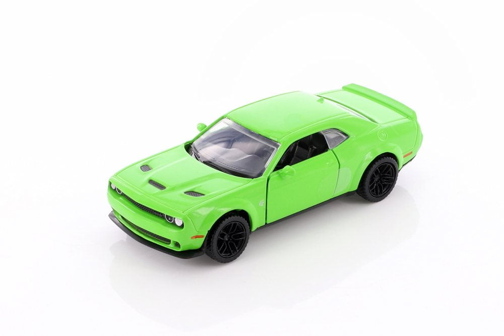 green dodge challenger toy