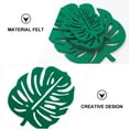 thumbnail image 3 of Estera de taza de fieltro Monstera de 24 piezas, estera de taza multifuncional, estera de cocina para el hogar, 3 of 6
