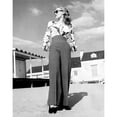 thumbnail image 2 of 1940S Fashion A Peasant Top With Blousson Sleeves And A Tropical Floral Pattern With High-Waisted Pants History (, 2 of 2