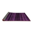 thumbnail image 2 of Ahgly Company Indoor Square Abstract Purple Modern Area Rugs, 8' Square, 2 of 4