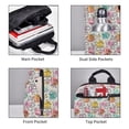 thumbnail image 3 of Yiaed Skull and Flowers Print Lightweight Backpack Travel Backpacks Hiking Daypack for Women Men, 3 of 5