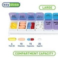 thumbnail image 5 of Ezy Dose Weekly AM/PM Pop-Out Pill Planner (Large), 5 of 8
