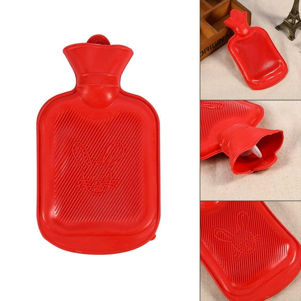 500ML Hot Water Bag Bottle Rubber Warmer Health Care Bottles Soft Warm