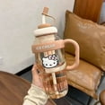 thumbnail image 3 of 1300ml Sanrio Water Cup Hello Kitty Anime Straw Cup Cute Large Capacity Cartoon Outdoor Activities Portable Tea Separation, 3 of 5