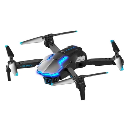 WYQLFSB with 4K Dual Cameras Suitable for Kids and Adults OpticalFlow Positioning and Altitude Keep Smart Obstacle Avoidance FPV WiFi Remote Control Quadcopter Clearance Sale Black