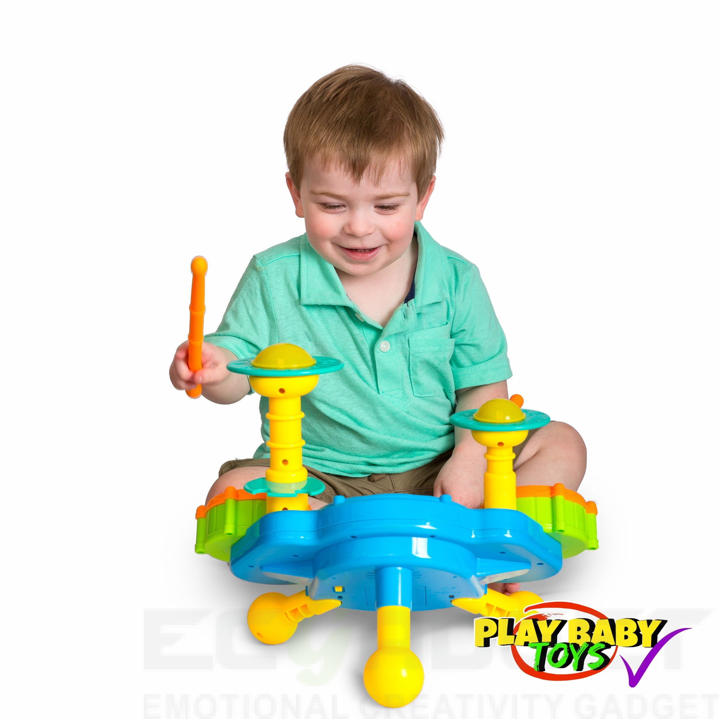 VTech KidiBeats Kids Drum Set - Walmart.com