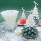 thumbnail image 3 of Juego de 2 moldes de resina epoxi con forma de árbol de Navidad en 3D para velas, moldes de silicona para escayola de aromaterapia, manualidades, decoración, molde de fundición, 3 of 5