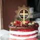 thumbnail image 4 of 10 piezas de adornos para tartas con forma de cruz de acrílico, adornos para cupcakes, comuniones y fiestas., 4 of 5