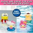 thumbnail image 4 of Juguetes acuáticos Rubber Duck Jazwares Hello Kitty & Friends, paquete de 6, 4 of 5