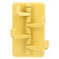 thumbnail image 4 of 4 ganchos colgantes de pared sin costuras para baño, para colgar detrás de la puerta, organizador de ropa y toallas, color amarillo., 4 of 5