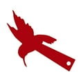 thumbnail image 6 of HOOWIFFY Red Acrylic Bird Mailbox Flag - Decorative Outdoor Yard and Garden for Home Mailbox, 6 of 8