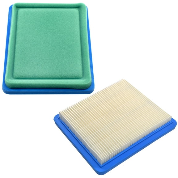 HQRP 2-Pack Air Filter Cartridge for Toro 20101 20110 20111 20112 20113 20212 20213 20214 20215 20216 20217 20183B series Lawn Mower, 119-1909 Replacement