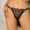 Black, variant on HUPOM Seamless Underwear For Women Womens Silk Panties Low waist Elastic Waist Solid Briefs Black M