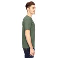 thumbnail image 3 of Bayside Unisex Heavyweight T-Shirt&nbsp; - ARMY GREEN - 2XL, 3 of 3