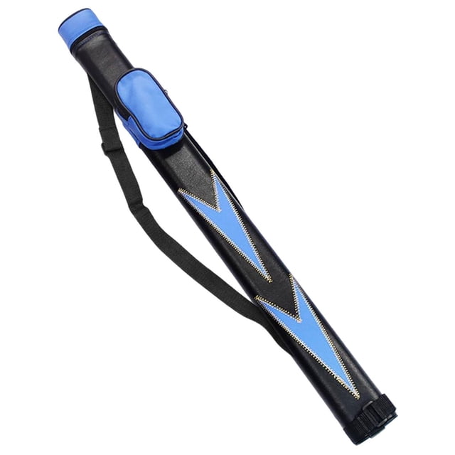 Billar Cue Case Billiard Pool Cue Carrying Bag Pool Cue Bag Pool Cue Negro azul