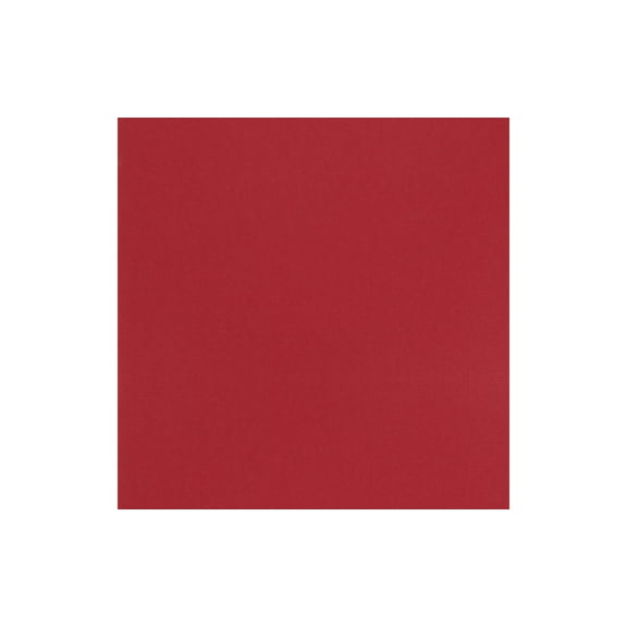 PA Paper Accents Muslin Cardstock 12" x 12" Crimson, 73lb colored cardstock paper for card making, scrapbooking, printing, quilling and crafts, 25 piece pack