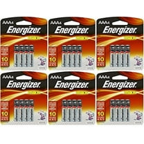 Energizer Max AAA Batteries, AAA4, 4-Count Packs - Total: 24 Batteries (6 X 4 Count Packs)