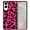Black/Hot Pink Leopard, variant on WIRESTER Shockproof Soft Rubber Cover Case for Samsung Galaxy S25 Edge 6.7 inch 2025, Purple Nebula Galaxy