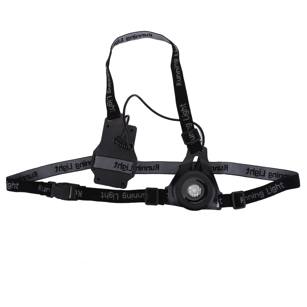 HURRISE LED Running Chest Light,Waterproof LED Chest Light Night Running Warning Lights