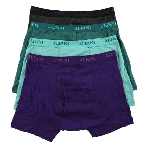 Alfani Alfani Mens 4 Pack Tagless Underwear Boxer Briefs Walmart