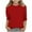 Red, variant on Povozer Girls Long Sleeve Cute Shirt Kids Crewneck T Shirts Girls Tops Clothes(Black,4-5Y)