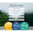 thumbnail image 4 of Teaza Herbal Energy Pouches Cool Mint Puck, Made From Tea, 1 Can, 10 Pouches, 4 of 6