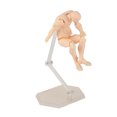 thumbnail image 4 of Manikin Action Figure Model, Scale Muscle Action Flexible Figure with Head Sculpt Miniature Body Doll for Sketching, Painting, Drawing, 4 of 8