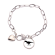 thumbnail image 1 of Pulsera de cadena de corazón Hueso fósil de dinosaurio Unbranded Tamaño 7,5 pulgadas, 1 of 3